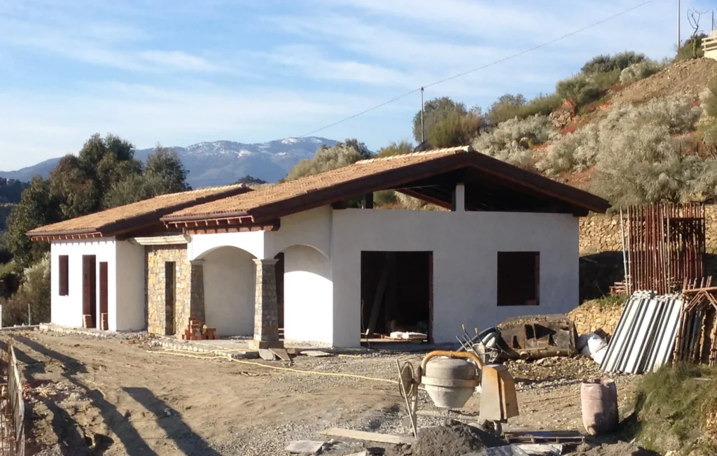 Copertina del progetto di costruzione di una nuova villa a Vallebona, in provincia di Imperia. Realizzata da Luccisano Impresa Edile a Ventimiglia e Costa Azzurra