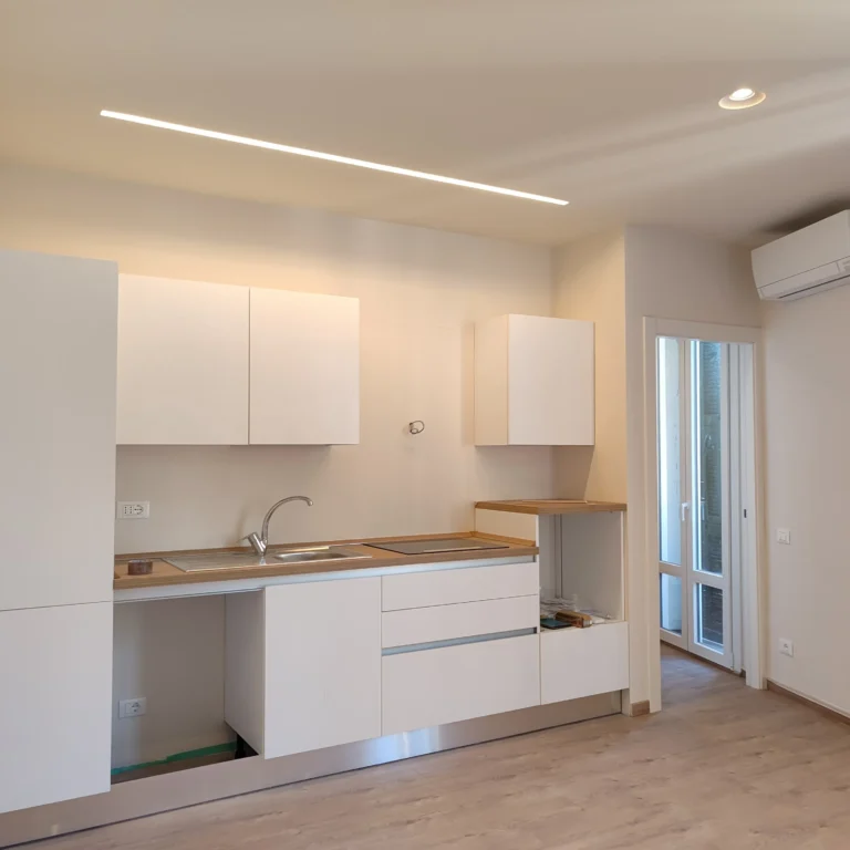 Copertina del progetto di ristrutturazione completa di un appartamento a Ventimiglia